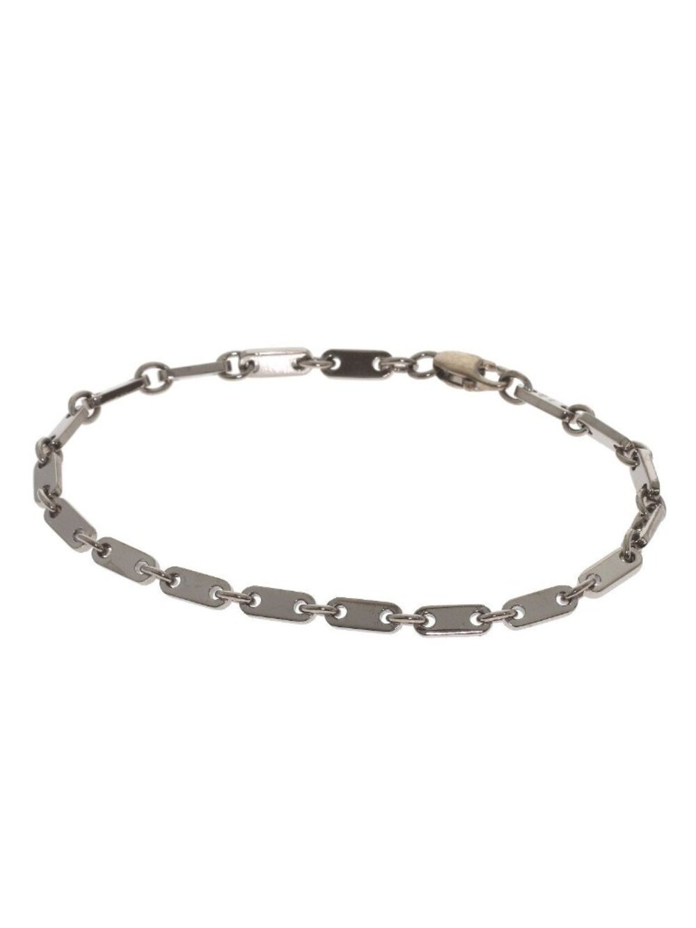 Cartier Figaro Bracelet 18k White Gold